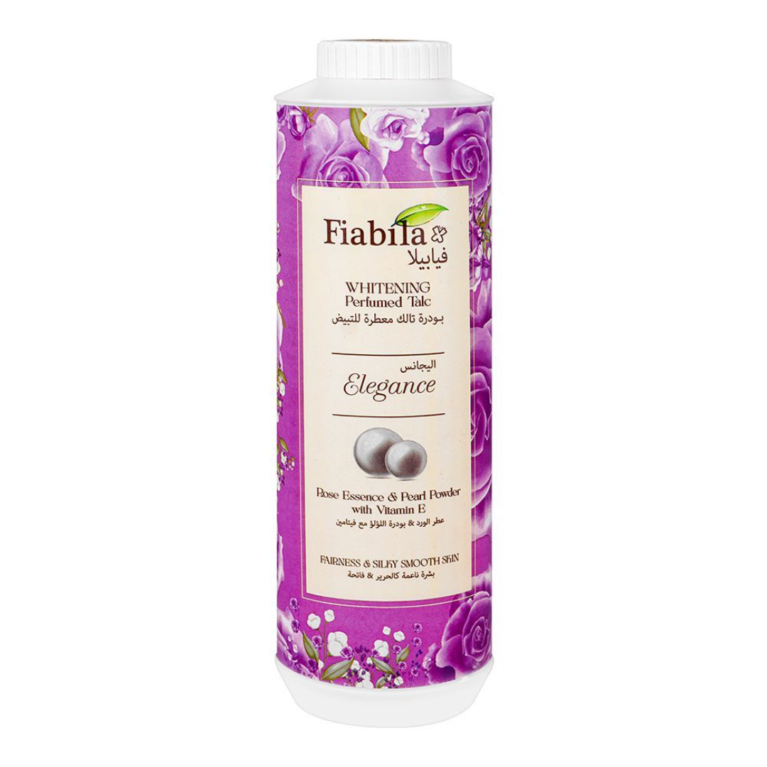 Fiabila Elegance Whitening Perfumed Talcum Powder – 200ml
