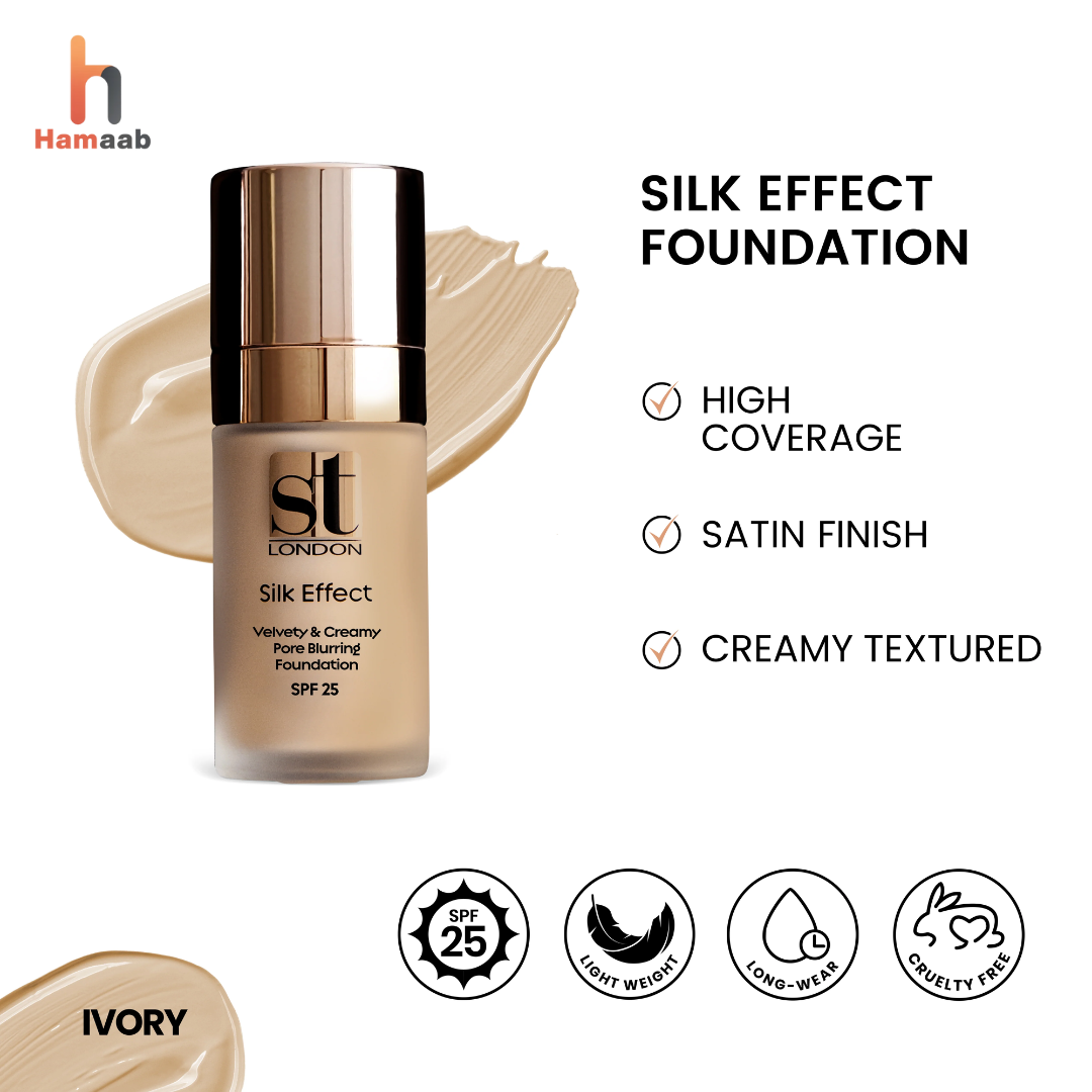 ST London – Silk Effect Foundation IVORY