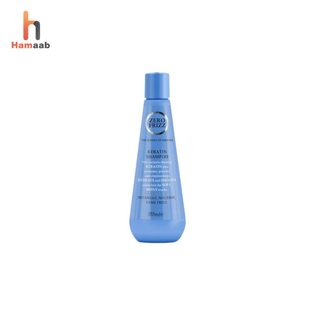 Zero Frizz Keratin Shampoo – 355ml