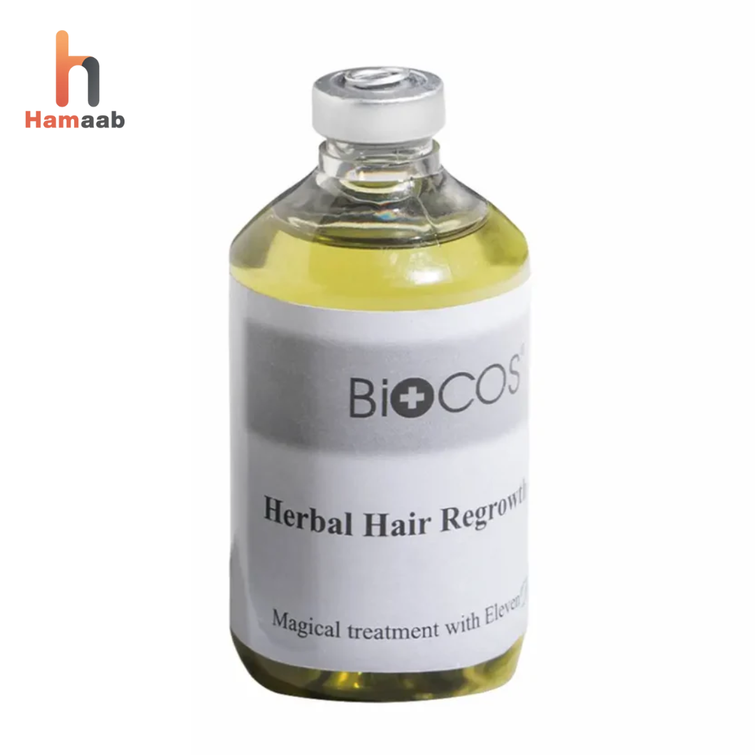 Herbal Hair Regrowth Oil - Nourishing Almond, Coconut & Black Seed Oils for Thicker, Stronger Hair - Promotes Natural Growth & Shine - 100ml