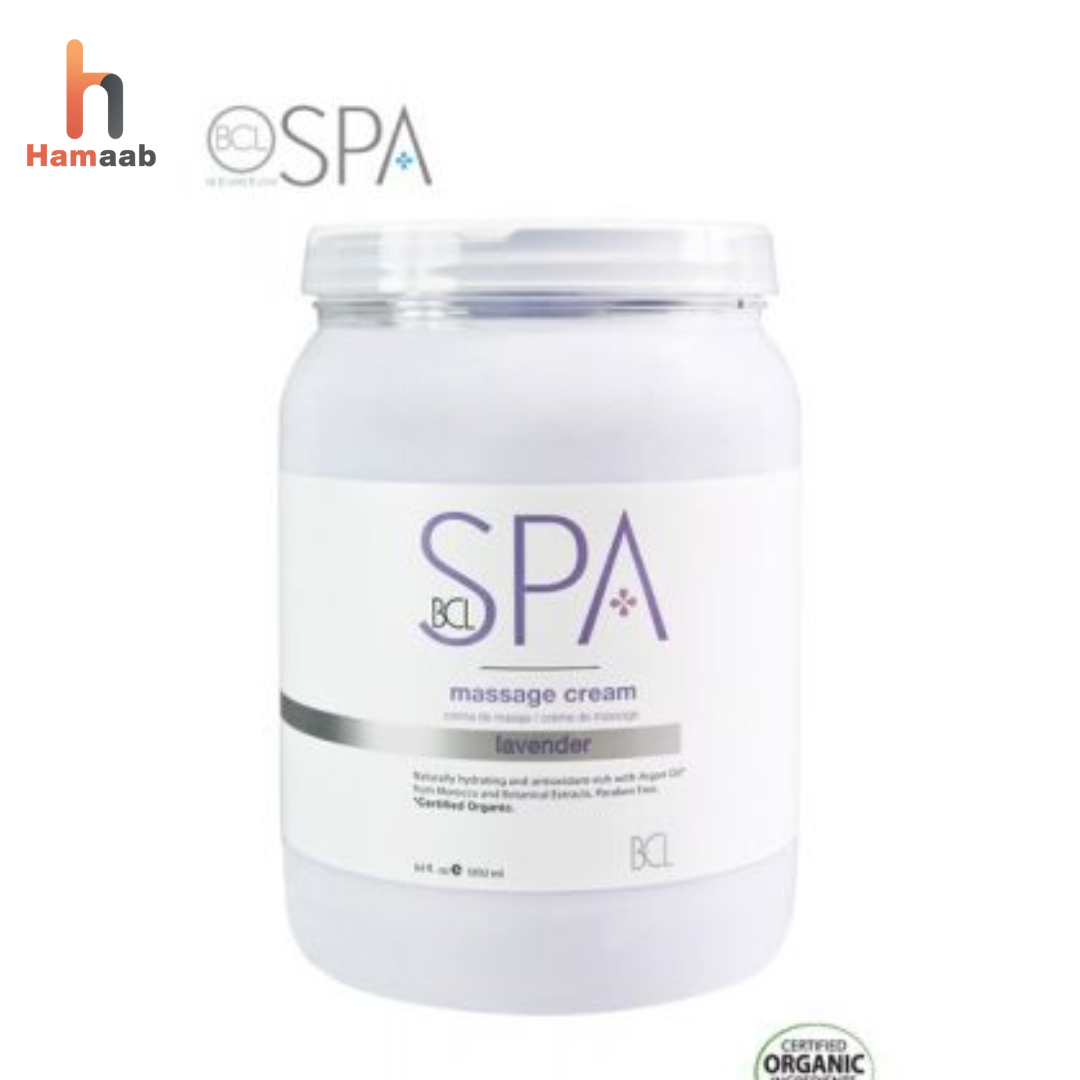BCL SPA Lavender + Mint Massage Cream – 64oz / 1892ml
