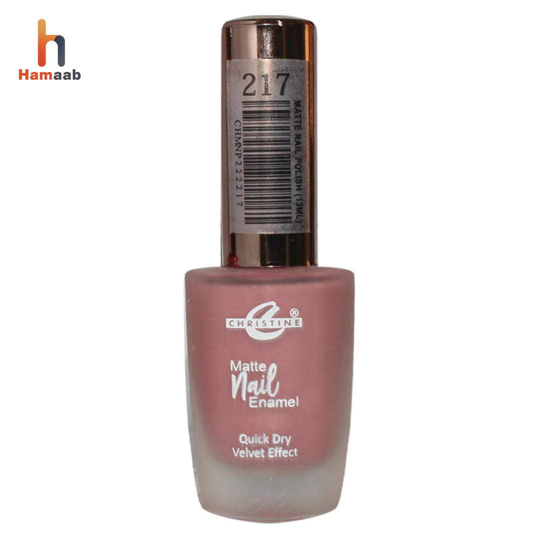 Christine Matte Nail Enamel Shade-217