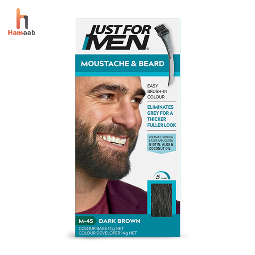 just for men hair color DARK  brown M45