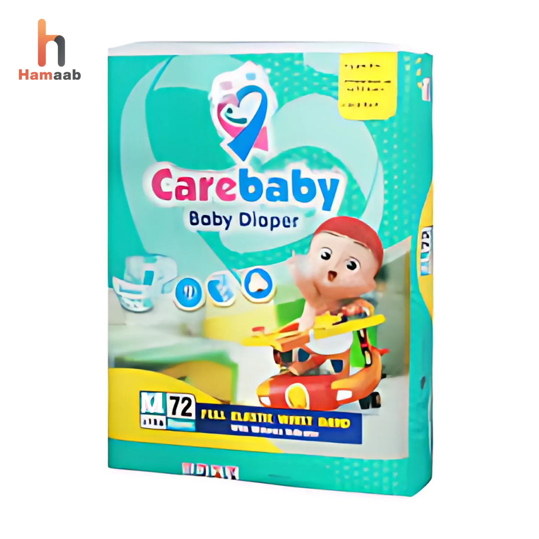 Care Baby Diapers Medium (72 Pcs)