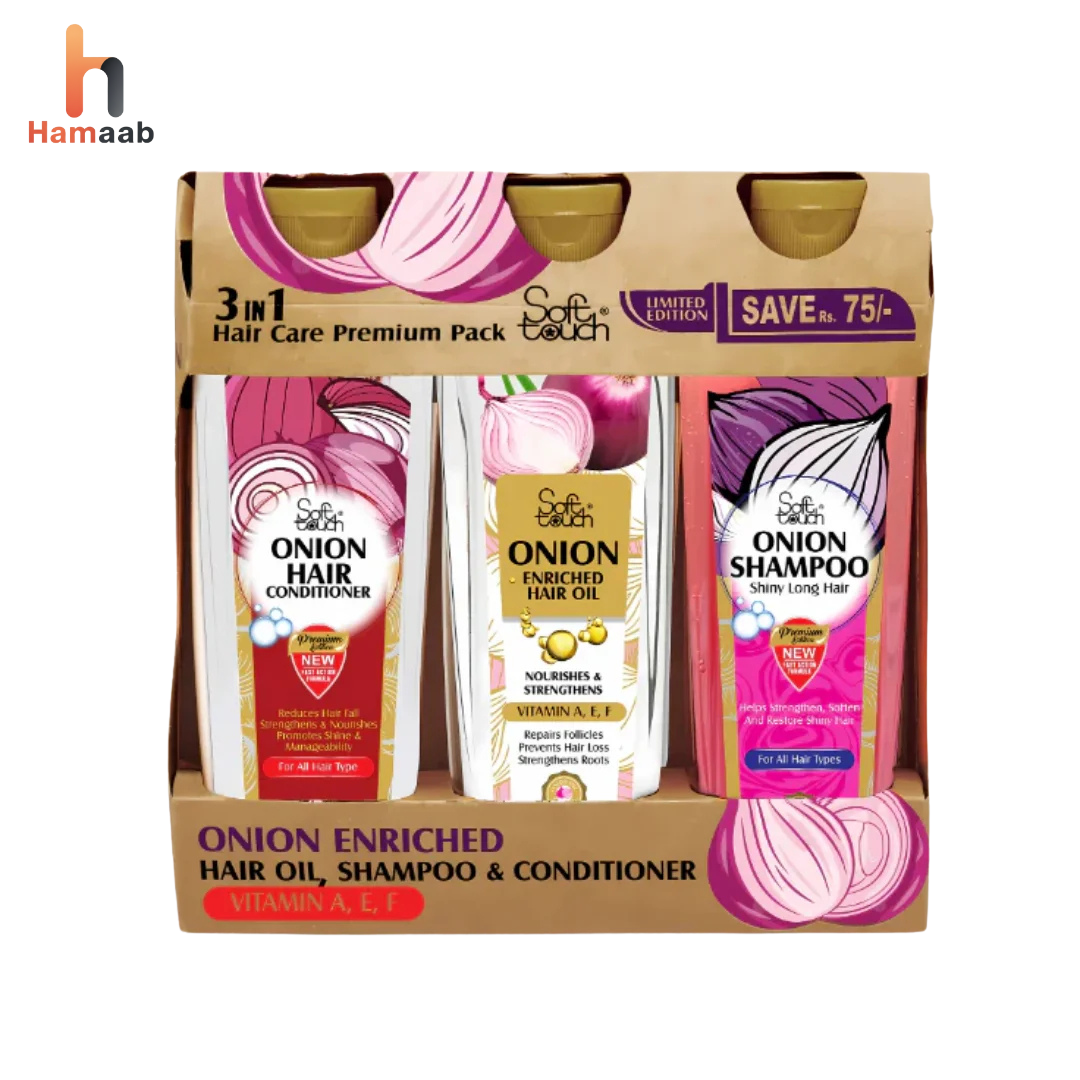 Golden Girl 3 in 1 Hair Care Premium Pack