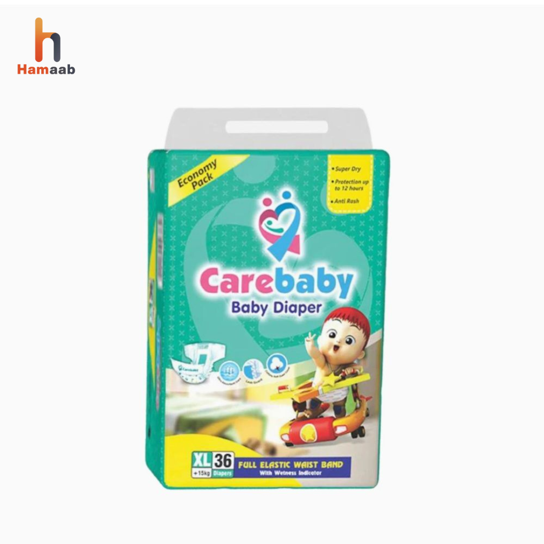 Carebaby Diaper Mega Pack XXL Size – 60 PCS