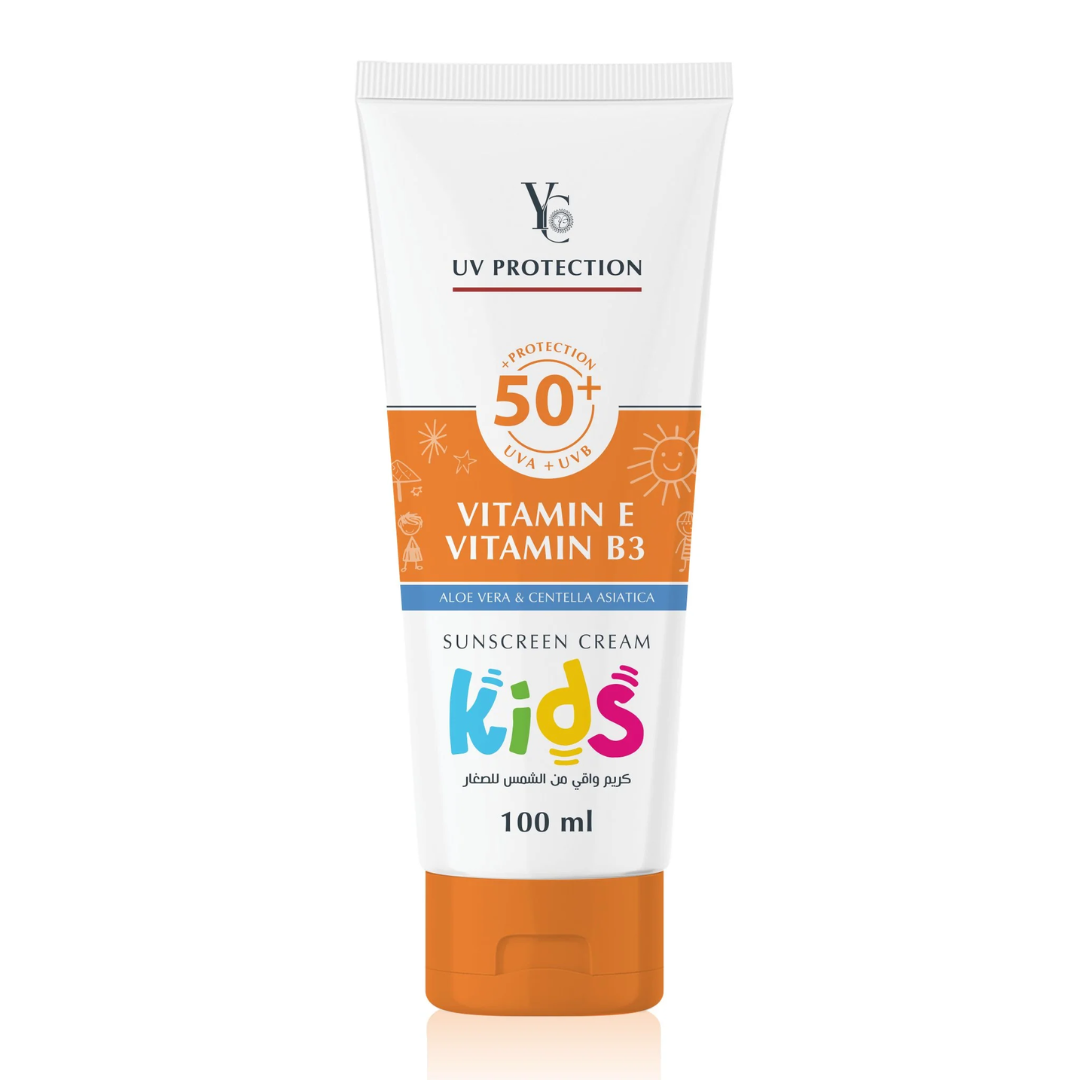 YC Sunscreen Cream 50+ Kids UVA UVB - 100 ml