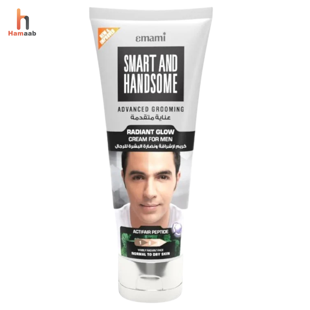 Emami Smart & Handsome Oil Control Cream 25g – Fresh & Bright Look | Hamaab