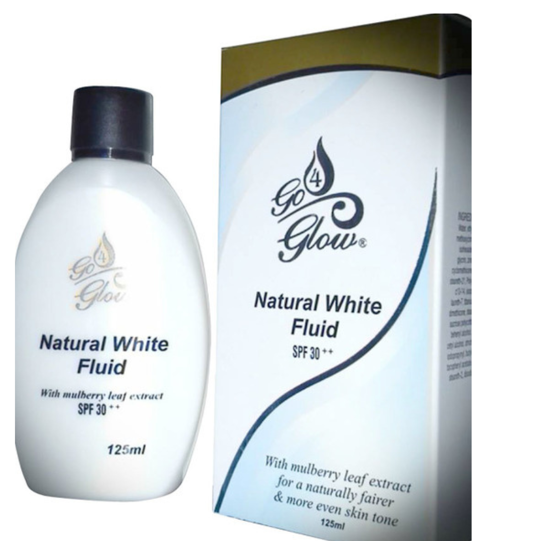 Go 4 Glow Natural White Fluid SPF30 125ML