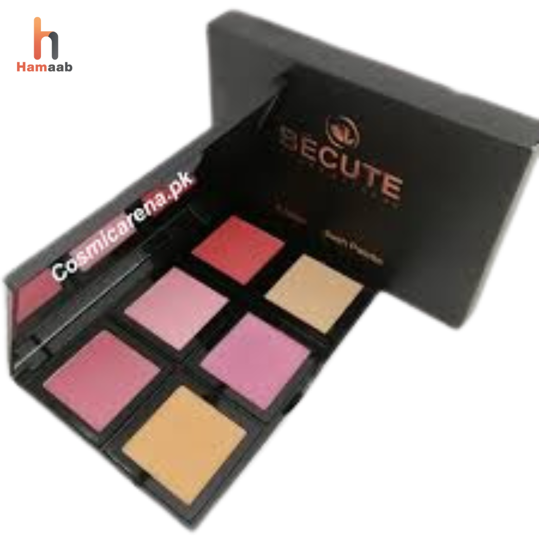 B Cute Blush in Cut – 6 Colour Palette | Hamaab