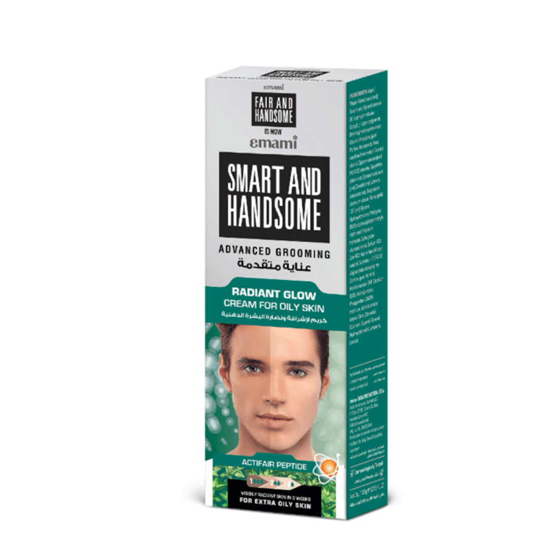 Emami Smart & Handsome Radiant Glow Cream For Oily Skin 50g