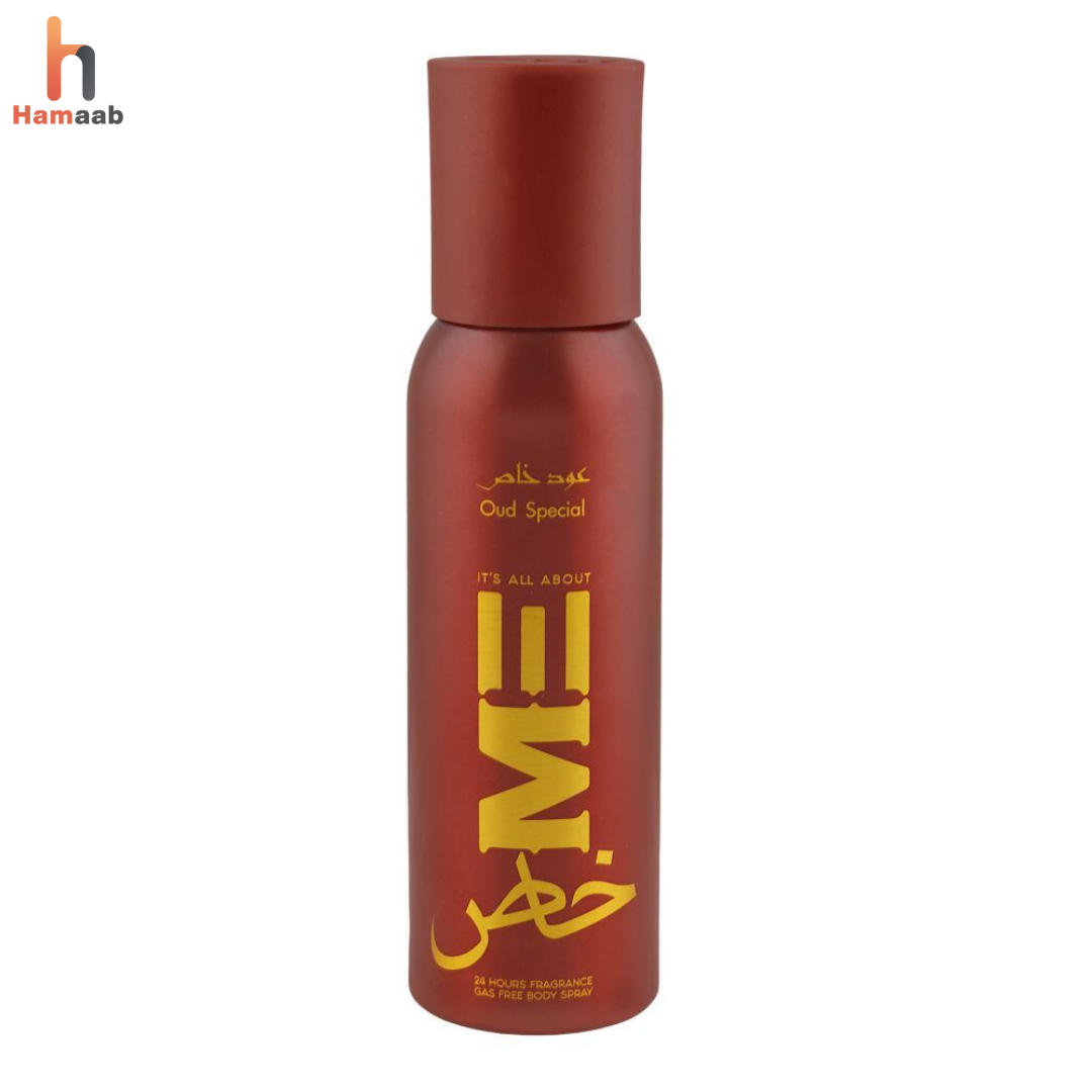 It's All About Me Oud Special 24H Fragrance Gas Free Body Spray,