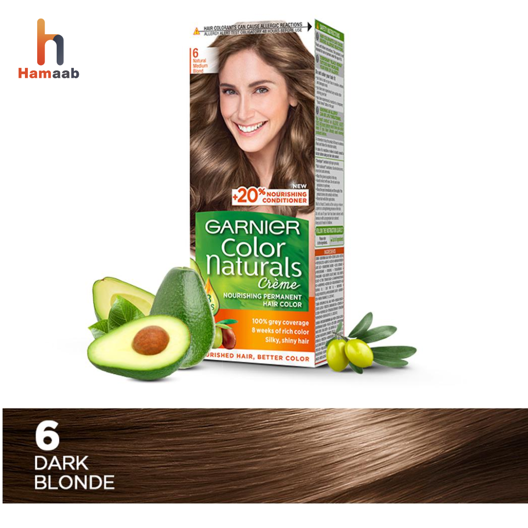 Garnier Color Naturals Hair Color – 6 Light Brown