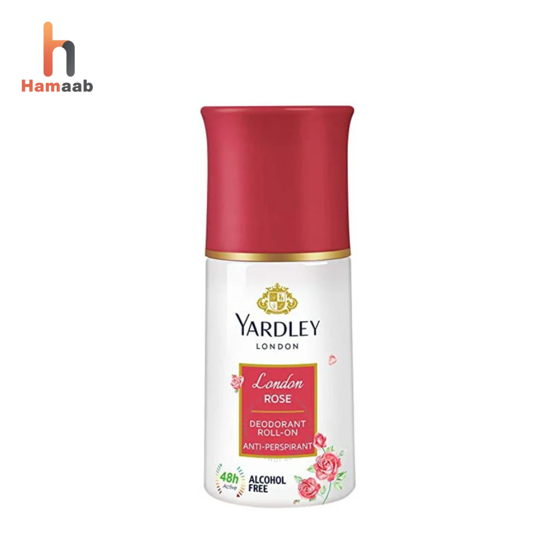 Yardley Roll On Velvet Rose – 50ml