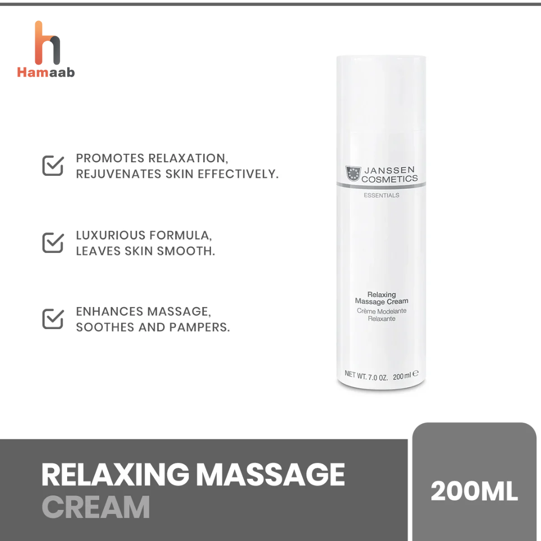 Janssen - Relaxing Massage Cream 200 ml