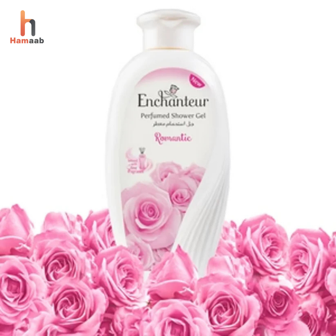 Enchanteur Shower Gel 250ml – Luxurious Fragrance & Gentle Skin Care | Hamaab