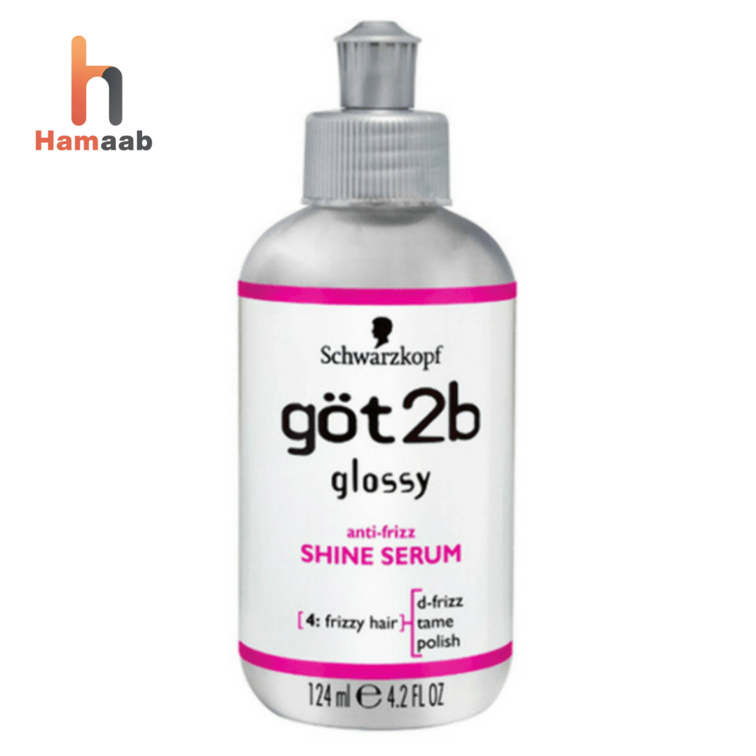 Schwarzkopf Got2b Glossy Anti-Frizz Shine Serum – 124ml