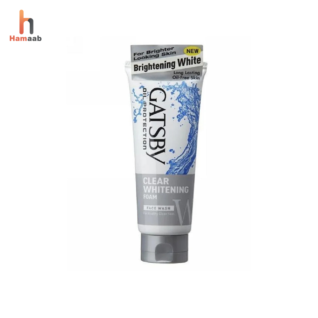 Gatsby Clear Face Wash 120ml – Oil Control & Deep Cleansing | Hamaab