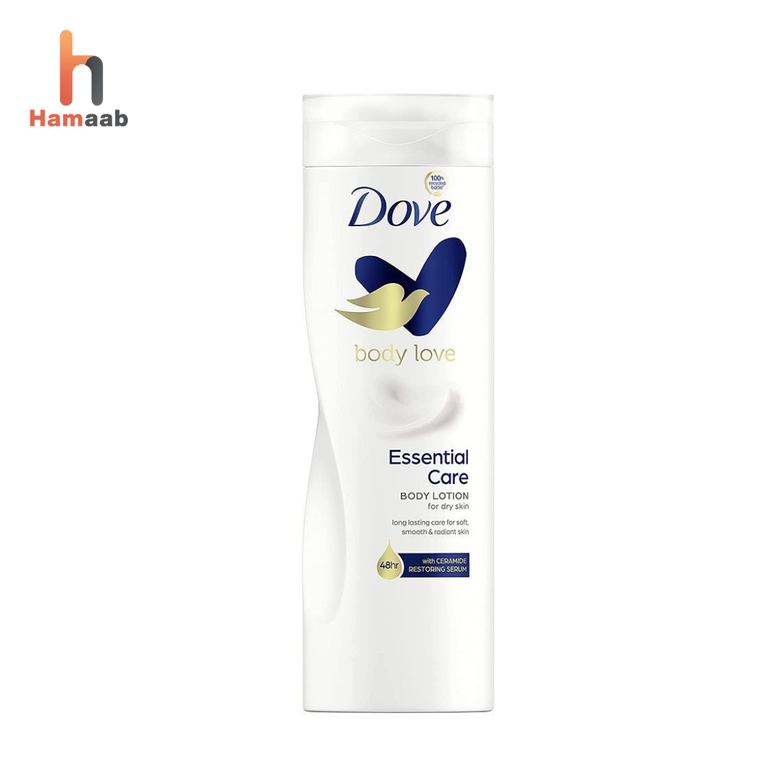 Dove Body Love Essential Care Body Lotion, With Ceramide Restoring Serum, 400ml