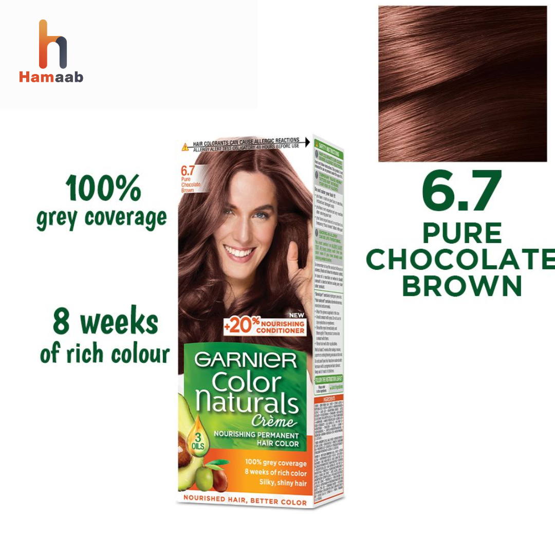 Garnier Color Naturals - 6.7 Sparkle Pure Chocolate Brown Hair Color