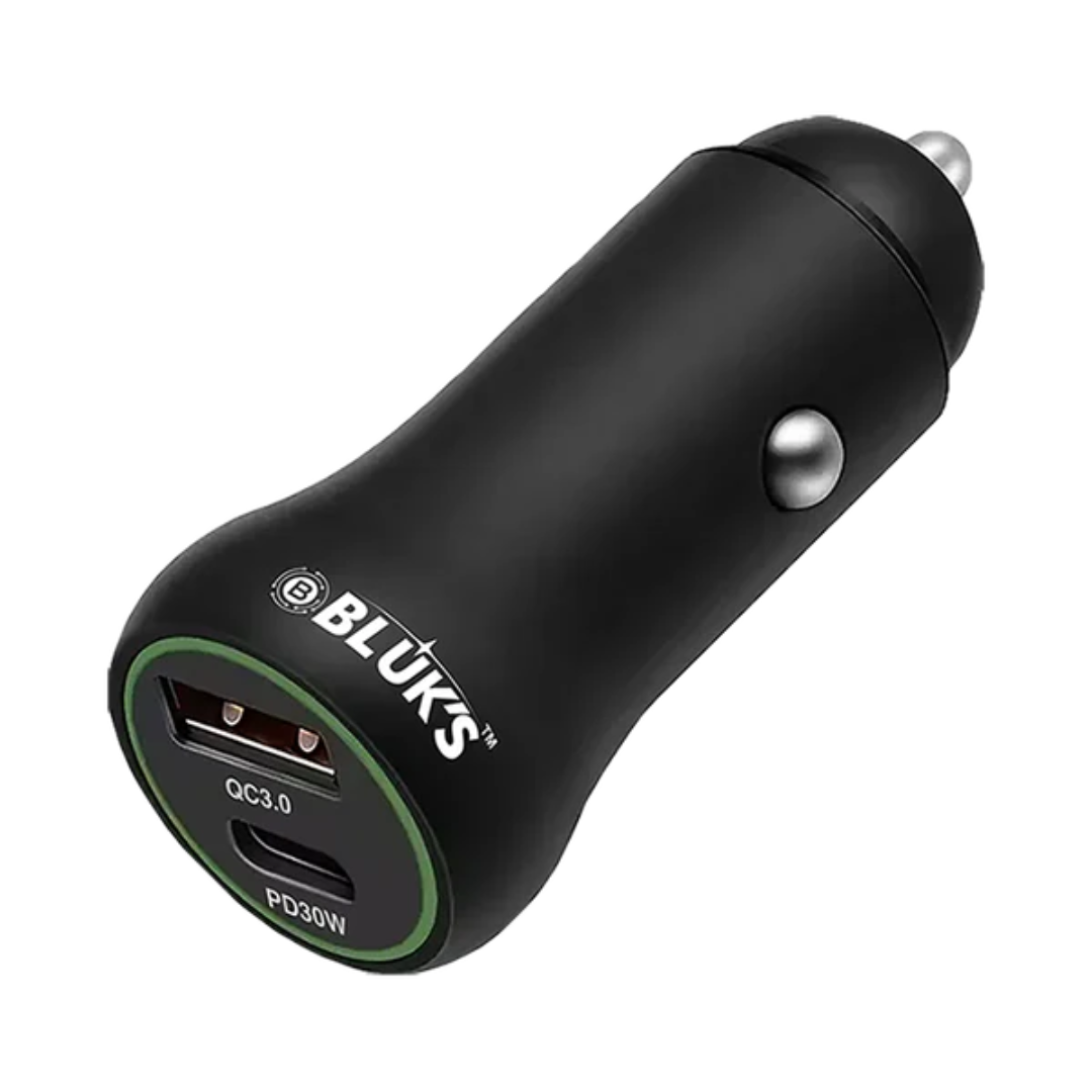 BX-651 Dual Fast Car Charger – 48W with USB-C & USB-A Ports