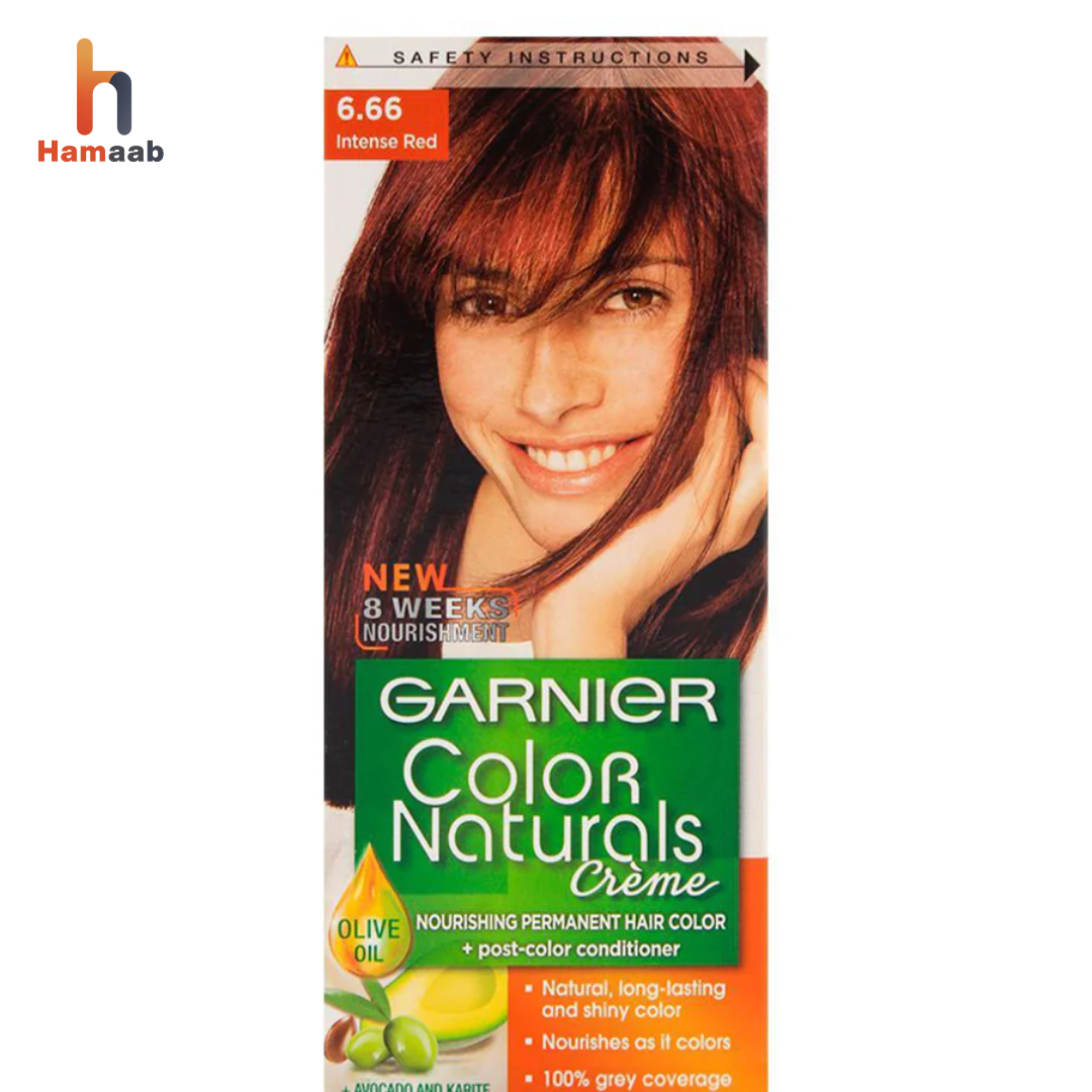Garnier Color Naturals - 6.66 Intense Red Hair Color