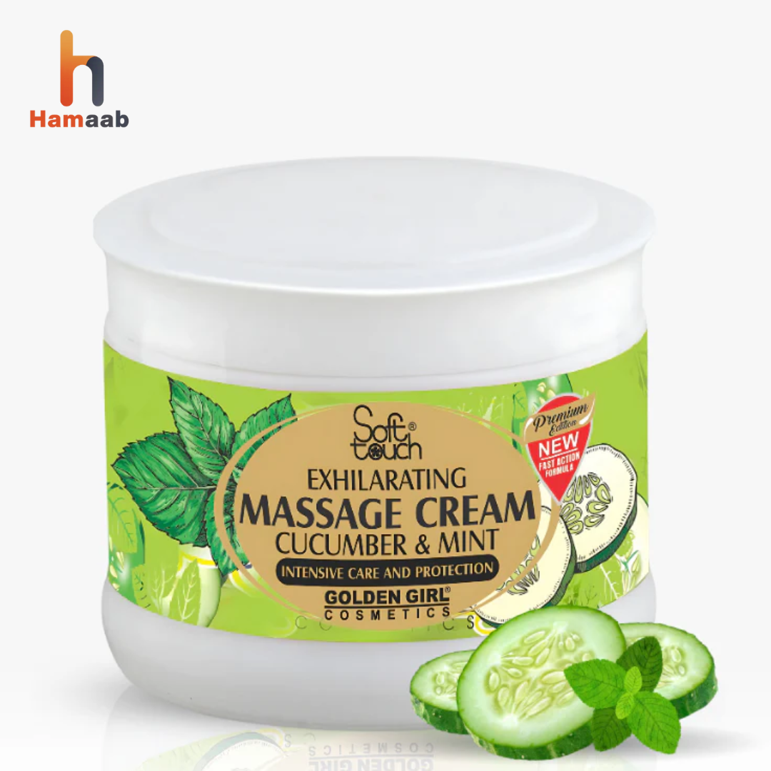 Massage Cream Cucumber & Mint (500g)