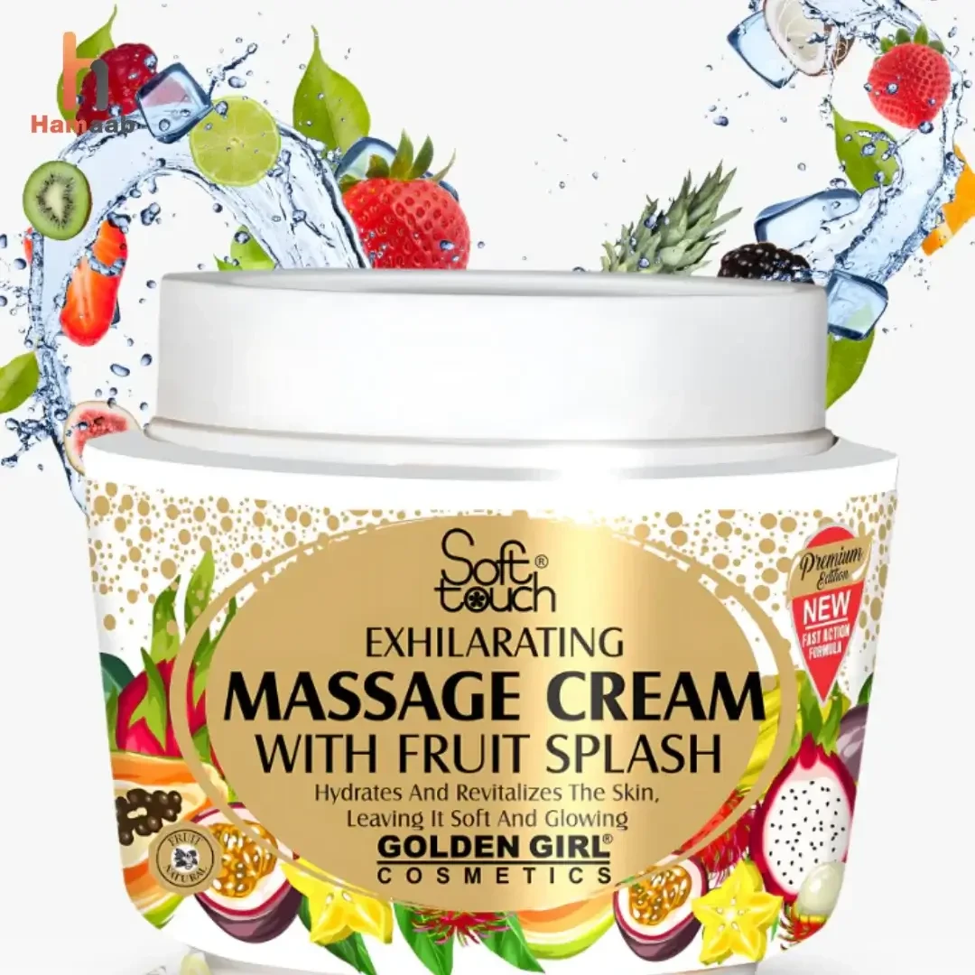 Golden Girl Massage Cream (With Fruit Splash) 500gm