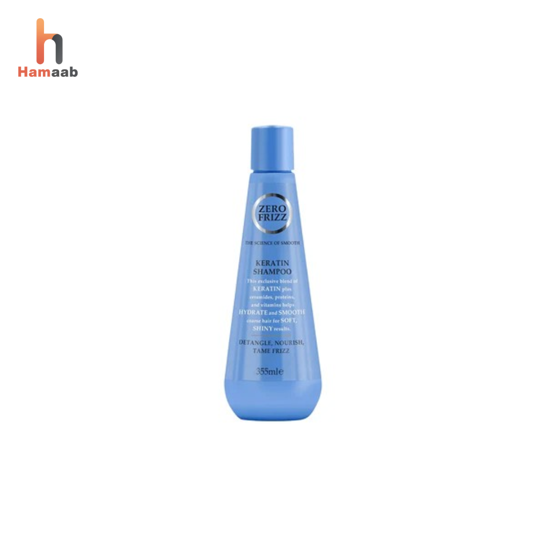 Zero Frizz Keratin Shampoo 355ml