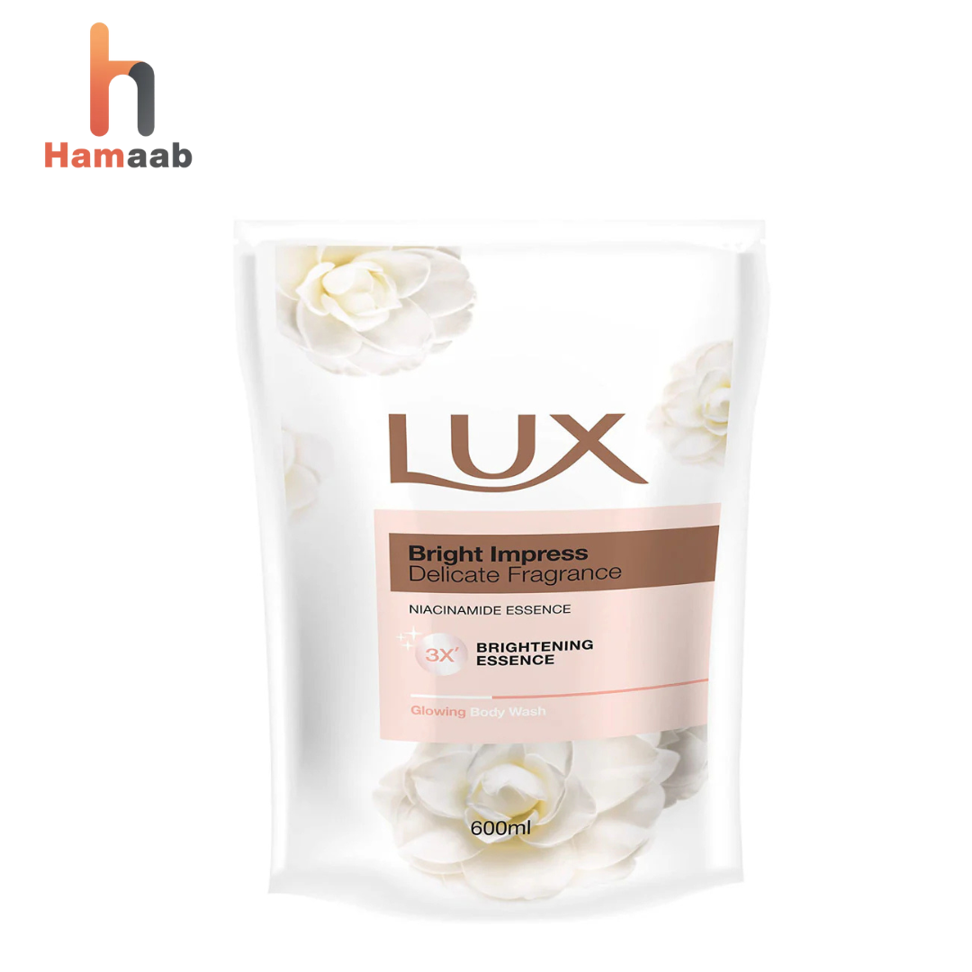 Lux Bright Impress Body Wash 600ml