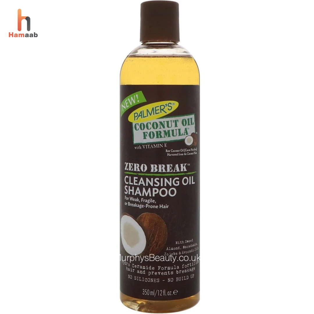 Palmer's Coconut Oil ZERO BREAK Cleansing Oil Shampoo 350ml/12o