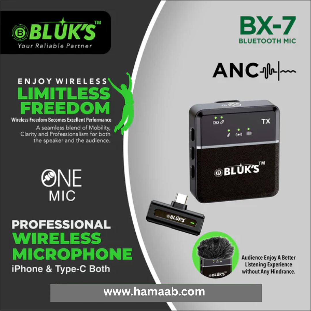 BX-7 Single Mic ANC with iPhone, Type C Connector