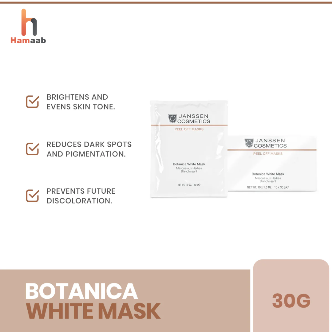Janssen -Botanica White Mask 30 GM