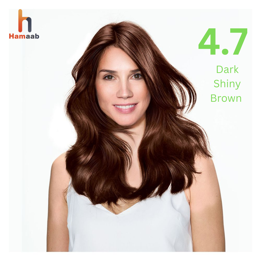 Garnier Color Naturals - 4.7 Dark Shiny Brown Hair Color