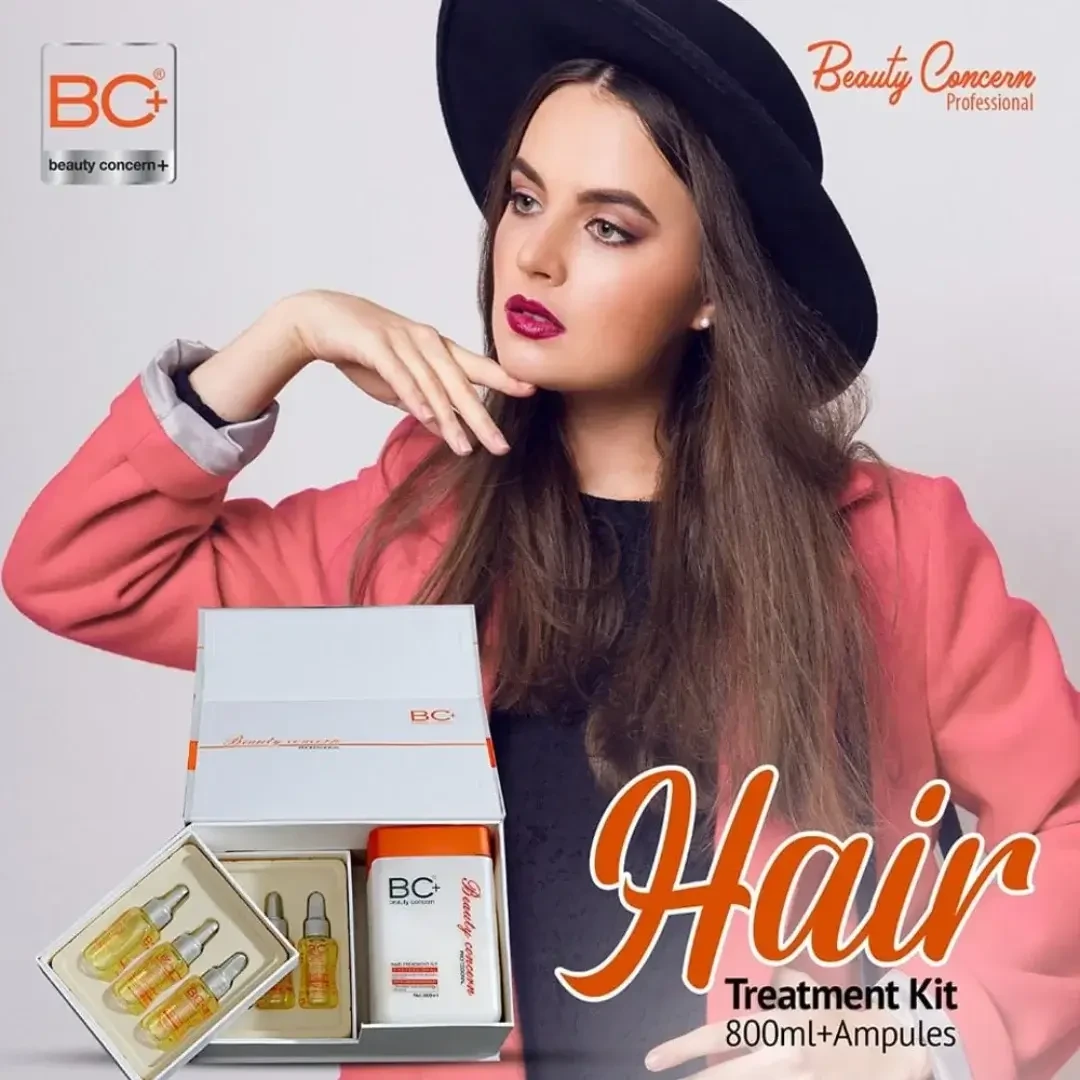 BC+ Beauty Concern Hair Treatment Kit (800 ml + Ampoules)
