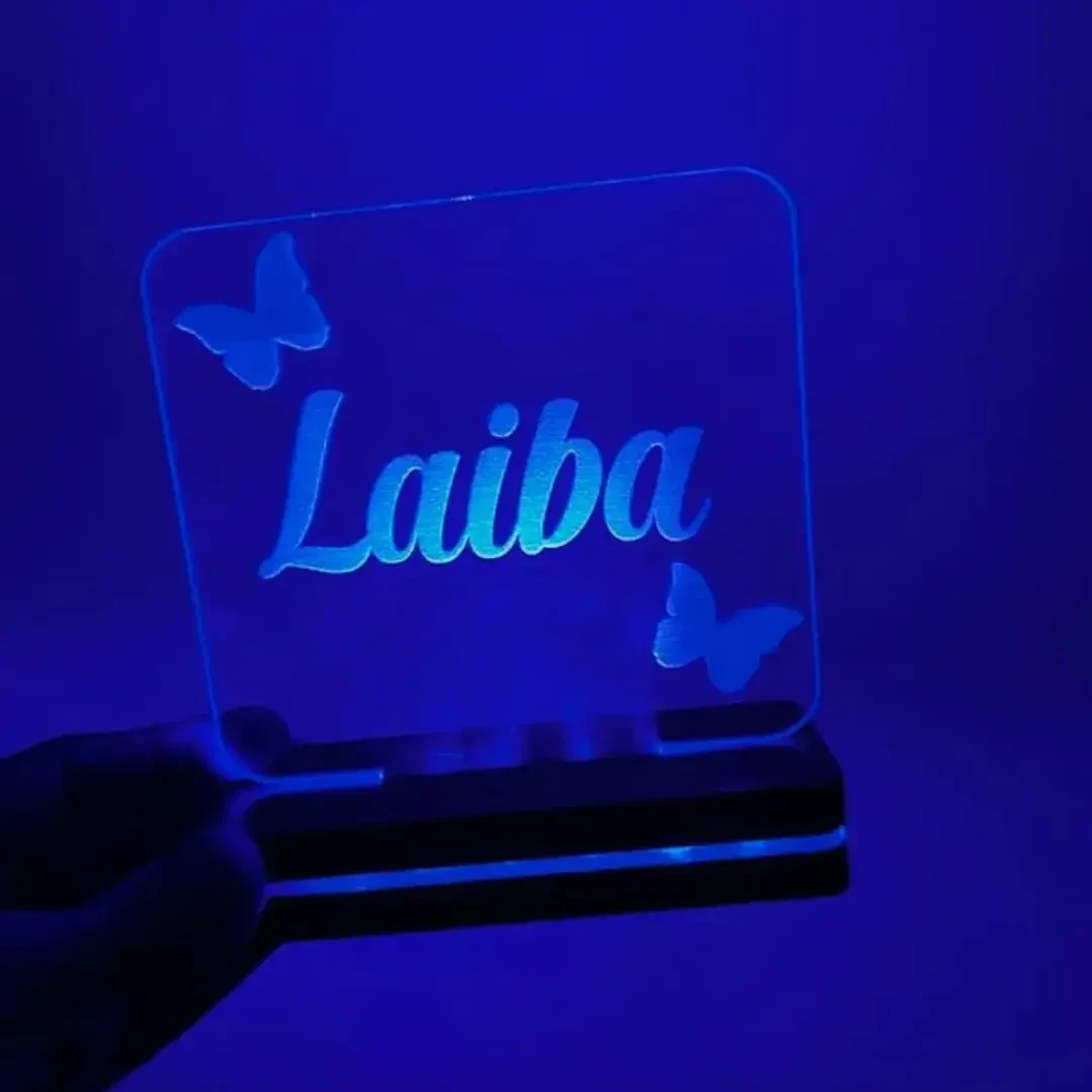 Customized Name Illusion Lamp